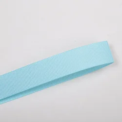 Blue Grosgrain Ribbon - 100 Yards for Elegant Wedding Decor, Crafting, and Gift Wrapping (Ocean blue 322)