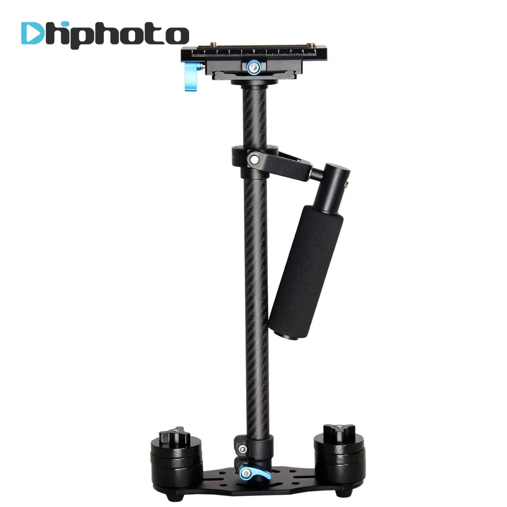 

YELANGU S60T 40CM 60CM Handheld Stabilizer Video Steadycam Max Load 2.5KG DSLR Camcorder Video Stabilizers for Canon Nikon DSLR
