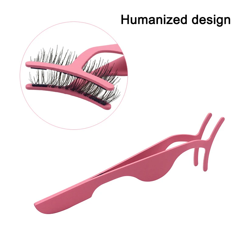 Абсолютно и качественный Магнитный пинцеты для накладных ресниц из нержавеющей стали аппликатор зажим для женщин