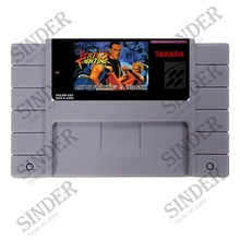 Искусство борьбы английская версия 16 бит большая серая игровая карта для NTSC игровой плеер