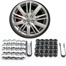 20pcs 17mm Wheel Nut Bolt Head Cover Cap Protective Bolt Caps font b Exterior b font
