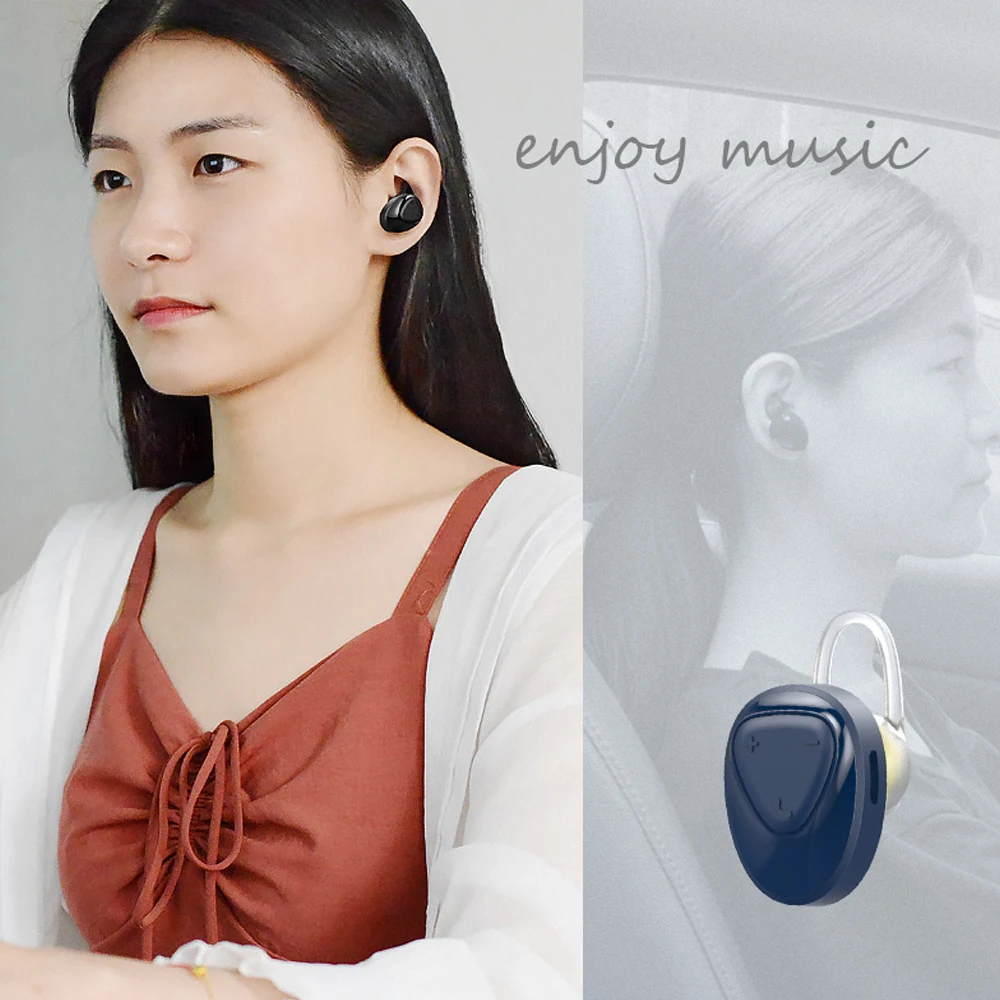 Оригинальные BL02 TWS мини беспроводные Bluetooth наушники спортивные наушники Hi-Fi стерео гарнитура с микрофоном зарядная коробка для iPhone