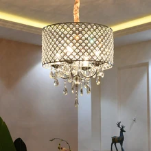 Modern LED crystal chandelier lighting Nordic dining room fixtures living room hanging lights bedroom pendant lamps chandelier lights modern chandelier crystal lighting contemporary bedroom dining room crystal chandelier for living room bedroom
