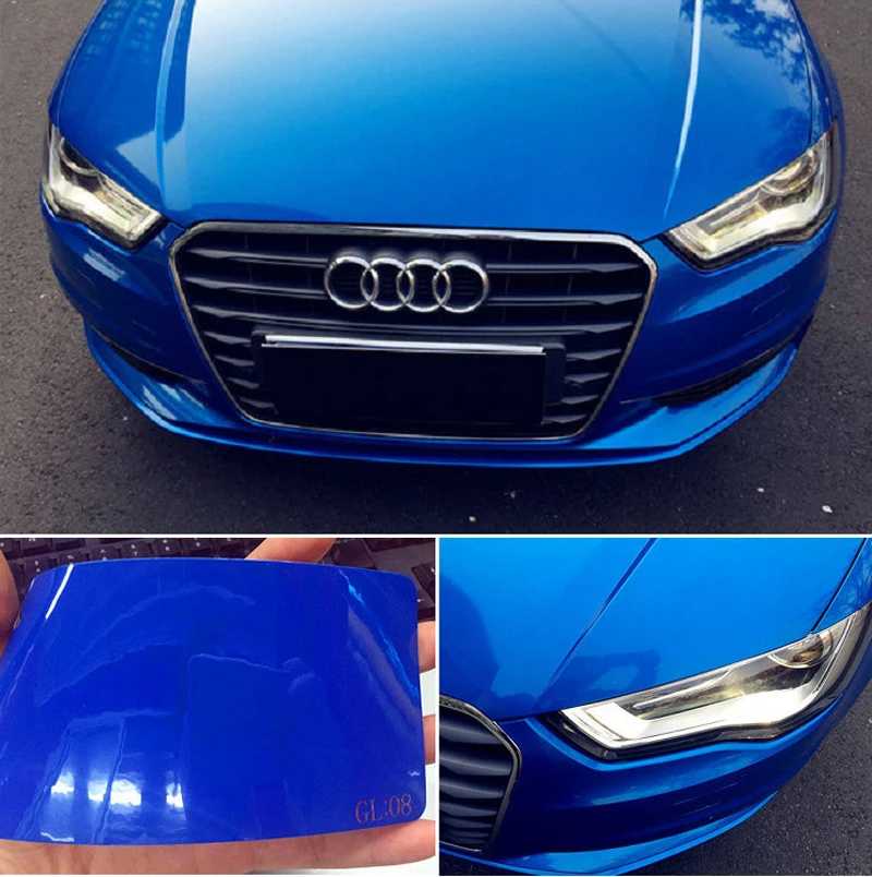 Blue Glossy Vinyl Film-4