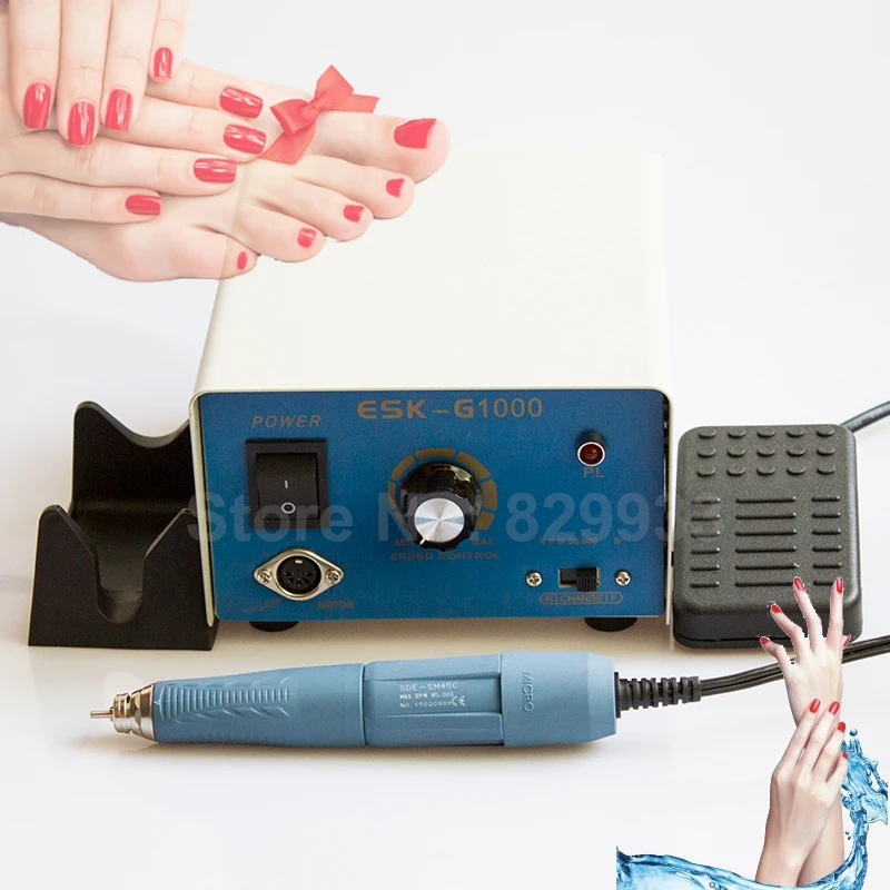 

High Torque 45K Microcotor SDE-SM45C Marathon Handpiece MANICURE DENTAL LAB JEWELRY INDUSTRY HOBBY FOOT CARE NAIL ART Machine