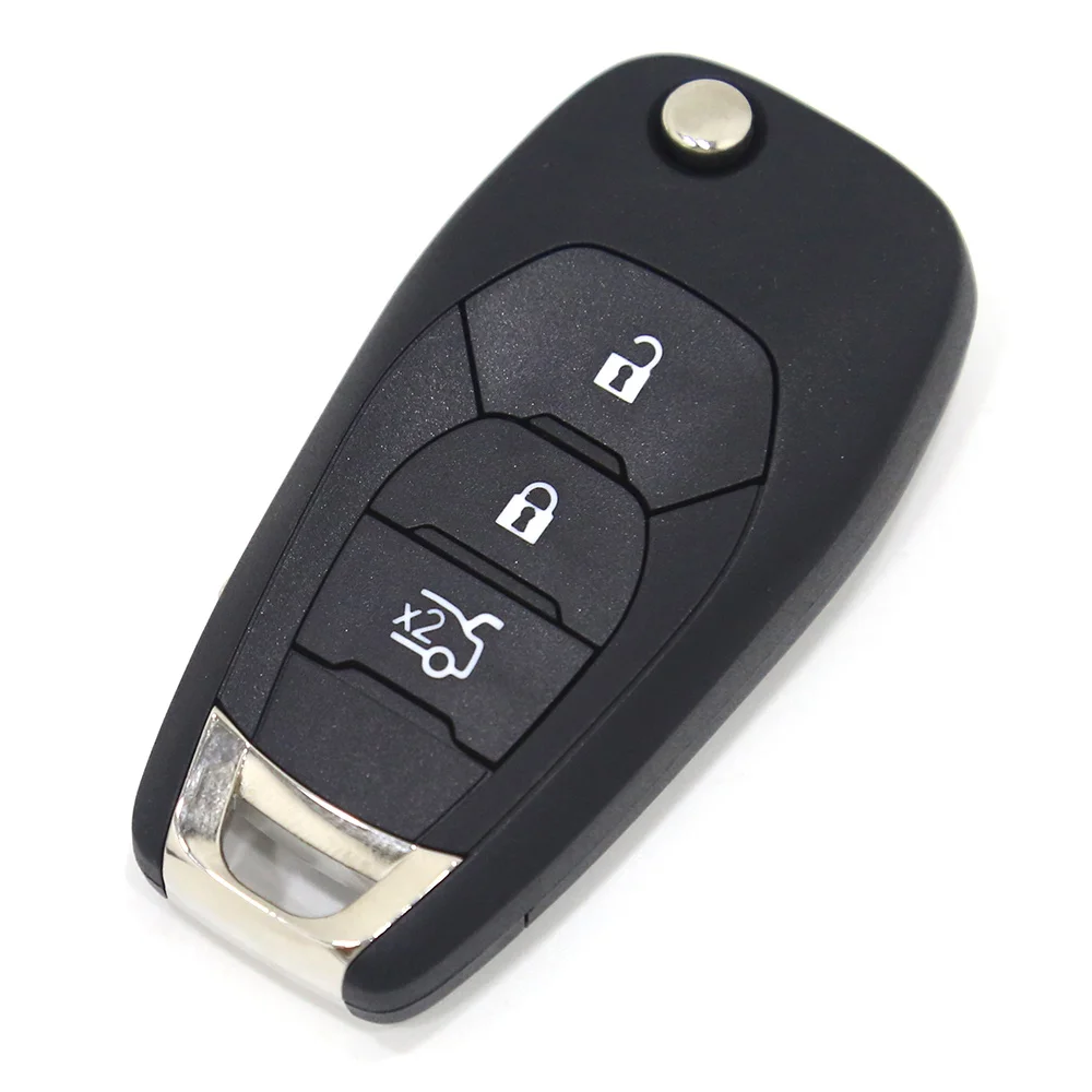 Lockartist 3 кнопки 315 МГц флип-пульт дистанционного управления флип-ключ для автомобиля с 46 чипом для Chevrolet Cruz