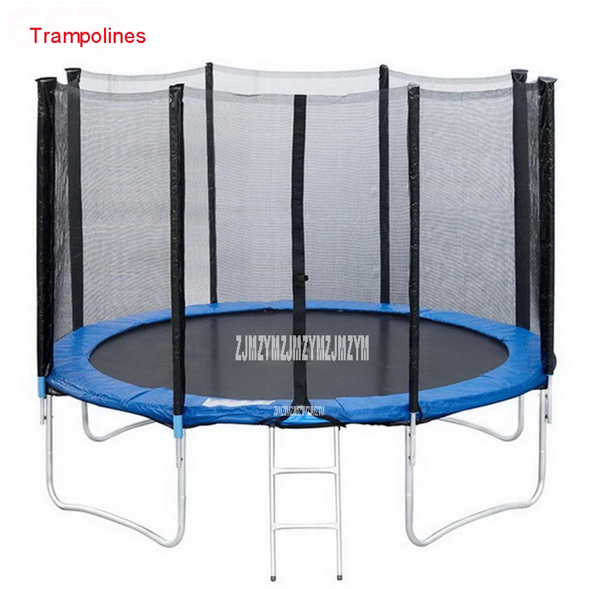 

55 Inch Kids Elastic Ring Trampoline With Safe Net Fits Jumping Material PVC Interior with net bungee jumping High Quality