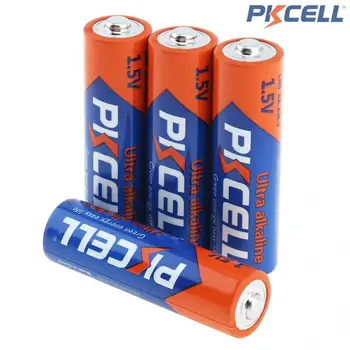 

4pcs/lot AA LR6 1.5V Alkaline Dry Battery E91 AM3 MN1500 Primary Batteires for Car Camera Mouse Shaver Recreational Machines