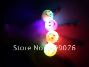 شراءشحن مجاني 1152 قطعة/الوحدة ابتسامة فلاش البنصر Led أضواء الاصبع حلقة تضيء اللعب لحفل/بار/الحدث لوازم الحفلات