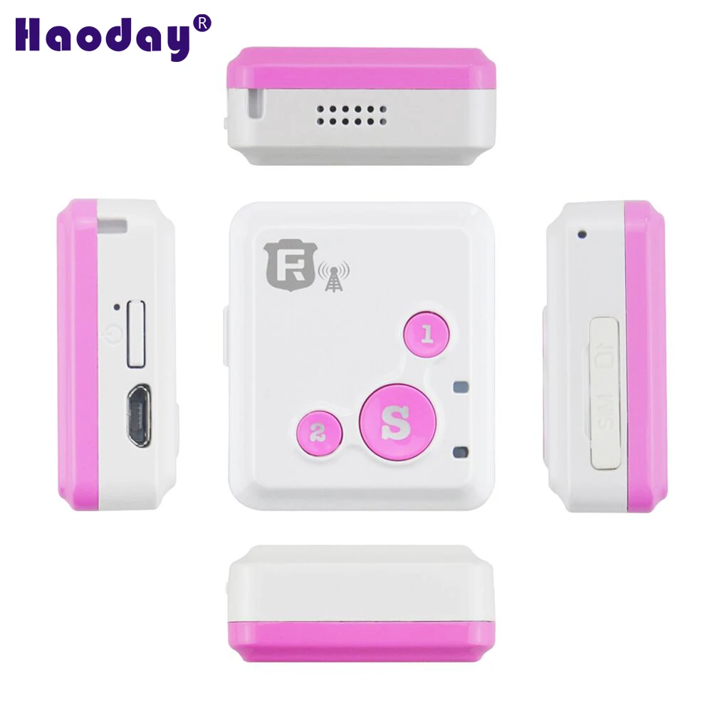 

Mini Kids GSM Tracker Personal Child GSM Locator RF-V18 Real Time Tracking Long Time Standby SOS Voice Free APP No GPS Module