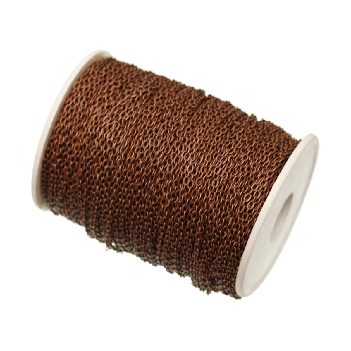 Wholesale cable open link Iron metal chain vintage necklace chains silver gold color jewelry findings DIY making shellhard 5m