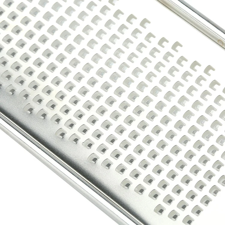 Multifunctional Kitchen Tools Wide Board Cheese Grater Lemon Zester Stainless Steel Blade For Cheese Chocolates Slicer with Protective Cover (4)