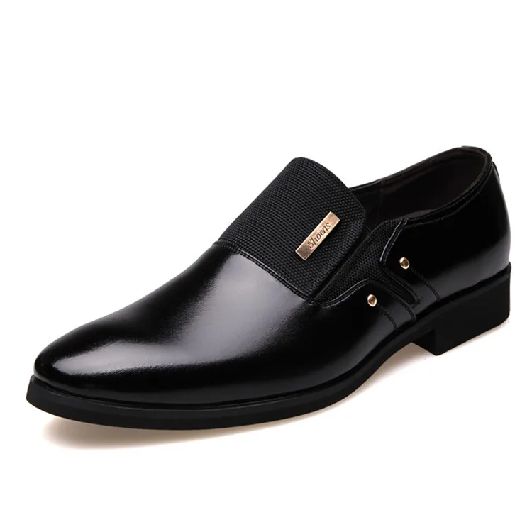 

17 spring new men's shoes, men's business dress, casual leather shoes, men's top pin 454647