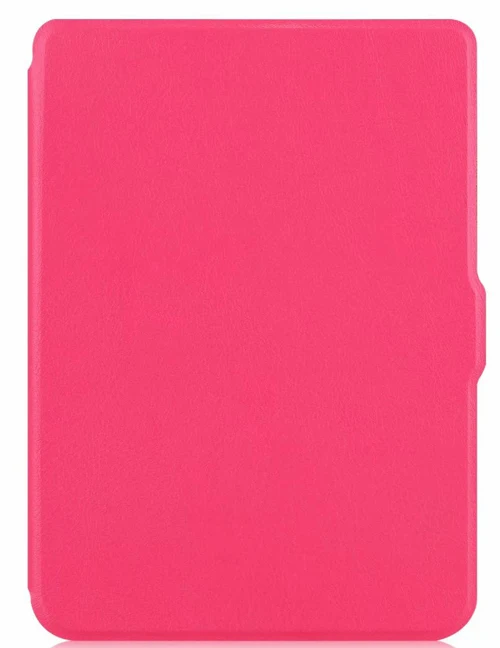 Чехол Smart Cover для Kobo Clara HD, защитная оболочка, Сумка с башней, бабочками, девочками, с принтом, для чтения электронных книг - Цвет: Rose