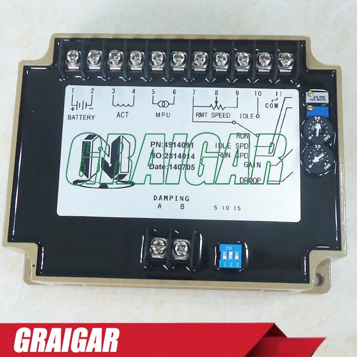 

4914091 SPEED CONTROL EFC Generator accessories speed controller governor speed control board