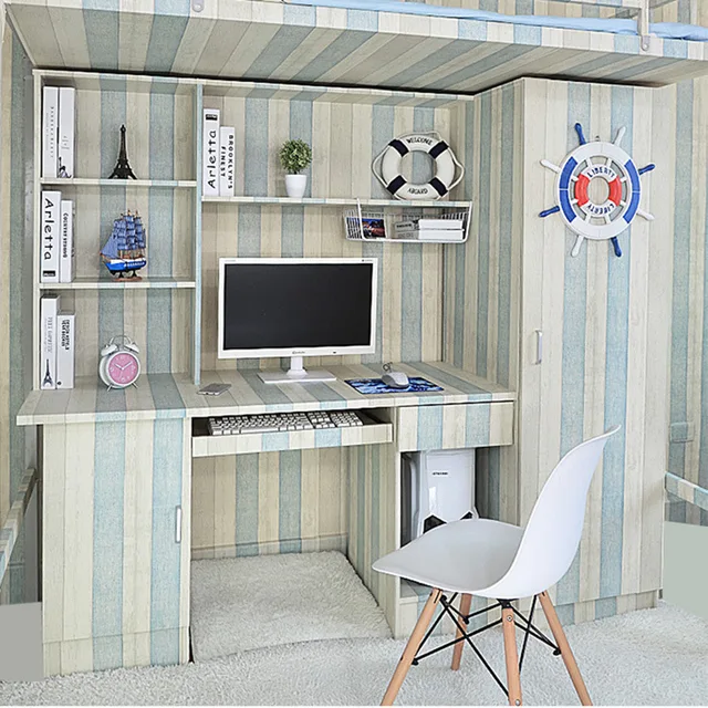 Tapeten Youman Selbst Adhesive PVC vinyl Vintage Stripes Einfache ... Tapeten Youman Selbst Adhesive PVC vinyl Vintage Stripes Einfache ...
