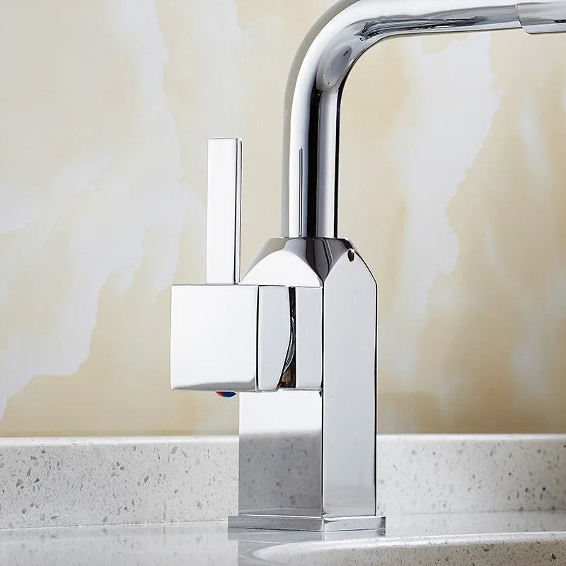 

New Creative European Style Water Faucet Kitchen And Basin Mixer on Dual use Hot and Cold Mixer Tap 8085