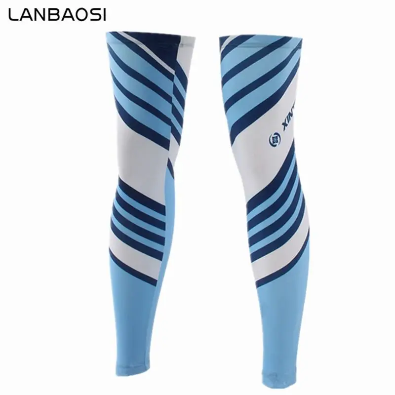 LANBAOSIMenCyclingLegWarmersSunscreenMountainBikeBlueBicycle