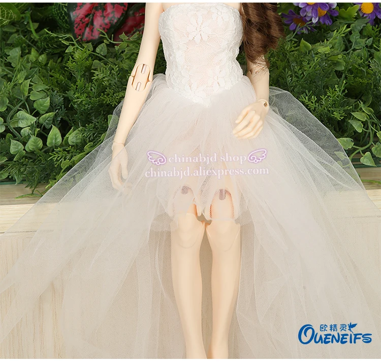 BJD SD 1/4 Одежда для кукол платье принцессы Свадебное платье для куклы аксессуары YF4-187
