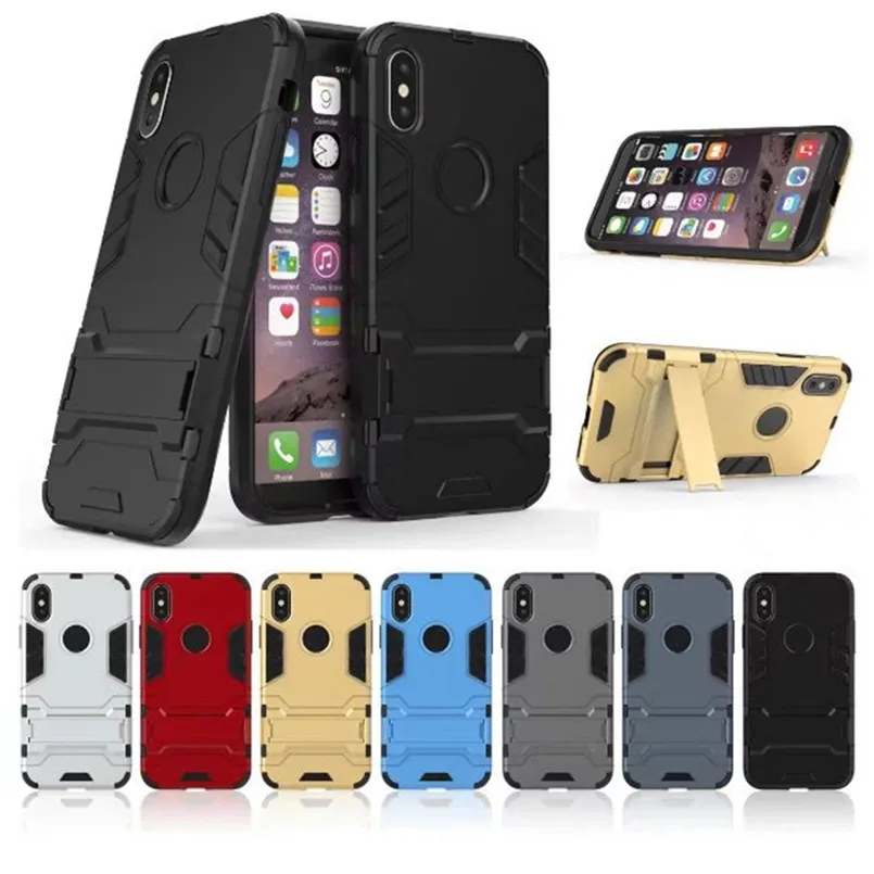 

For iPhone x Case Shockproof Armor Rubber Silicone Hard PC Phone Case For iPhone 6 6s Plus 7 or iPhone xr xs max Full Protective