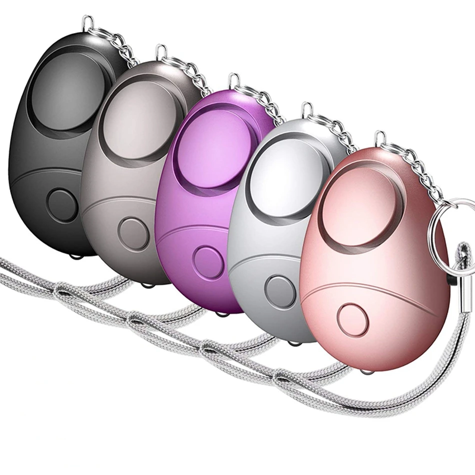 

XANES ZQ-014 130db Emergency SelfDefense Personal Security Alarm Keychain Light Flashlight for Kids Elders Child