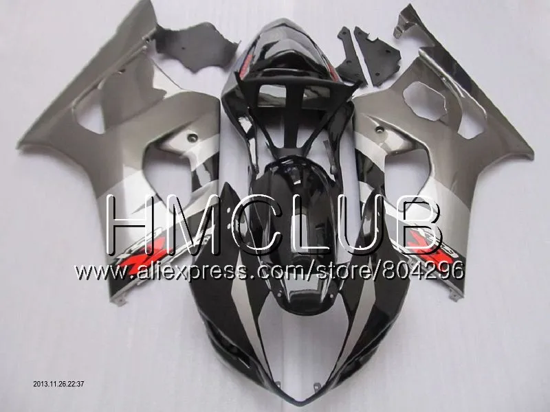 Body For SUZUKI GSXR-1000 GSXR1000 03 04 Bodywork 32HM.14 GSX-R1000 GSX R1000 03 04 K3 GSXR 1000 2003 2004 Fairing ALL Silvery - Цвет: No. 23 no tank cover