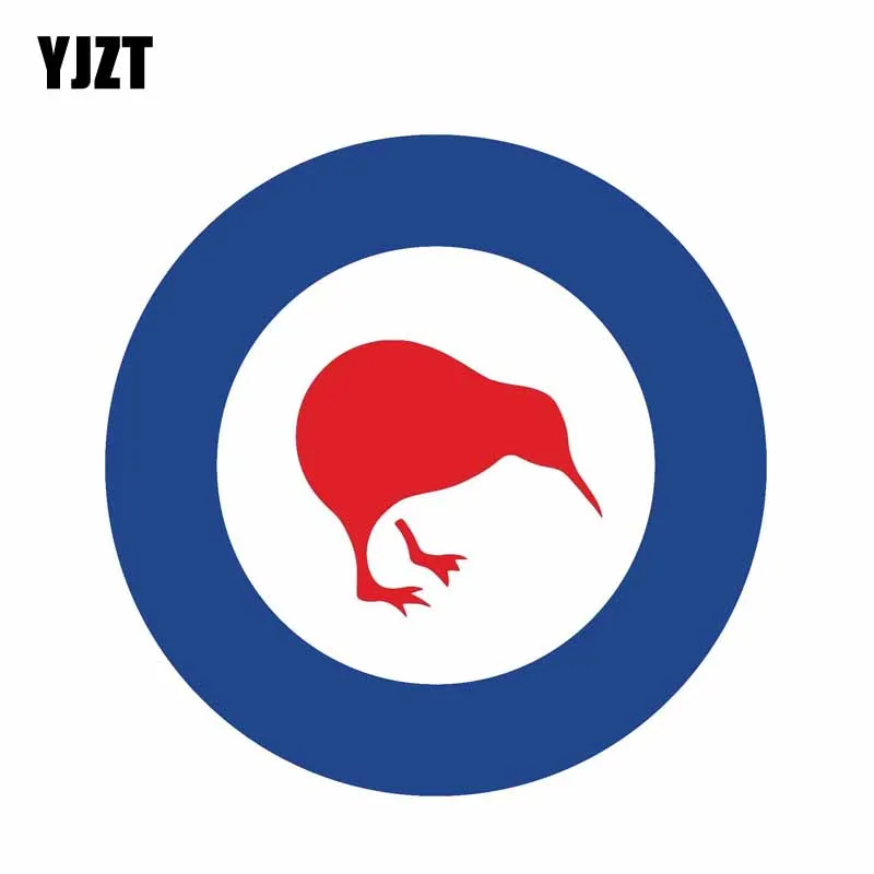 YJZT 12 см * персонализированная юбка новая Zealand ВВС наклейка на окно ПВХ стикер для
