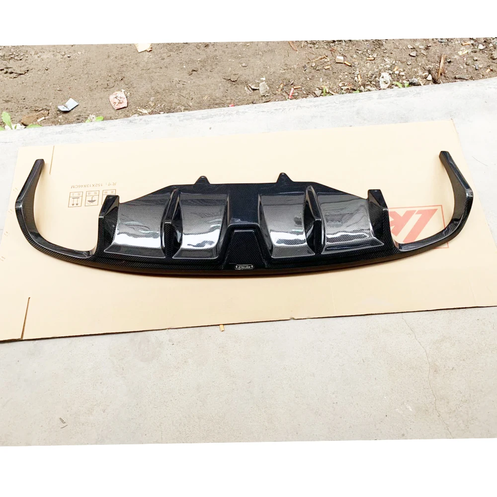 Macan Boxter углеродного волокна задний бампер диффузор для Porsche Macan Boxter& Macan Boxter S 2,0 т 3,0 up