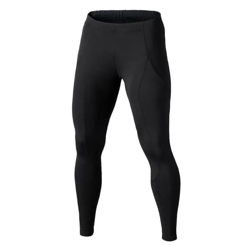 H009 Black DICHSKI мужские кальсоны Ciclismo компрессионные облегающие для мужчин для велоспорта длинные велосипедные нагрудники 4 цвета велосипедные колготки Mt - Цвет: H009 Black