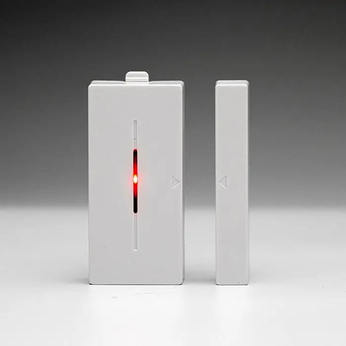Wireless Magnetic Home Door Window Sensor Detector 433.92MHZ 1A White 12V Security Burglar Alarm 10mA