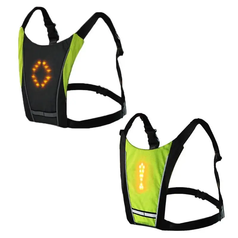 

Bicycle Luminous Vest Wireless Remote Control Night Riding Warning Light