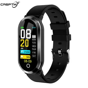 

T1 Smart Wristband Man Women Heart Rate Blood Pressure Monitor Fitness Tracker Pedometer Bracelet For IOS Android Huawei Phone