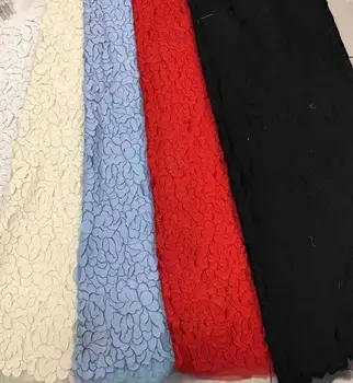 

2018 high quality nigerian french lace embroidered tulle lace fabric for wedding dress payment link for Caroline Gold