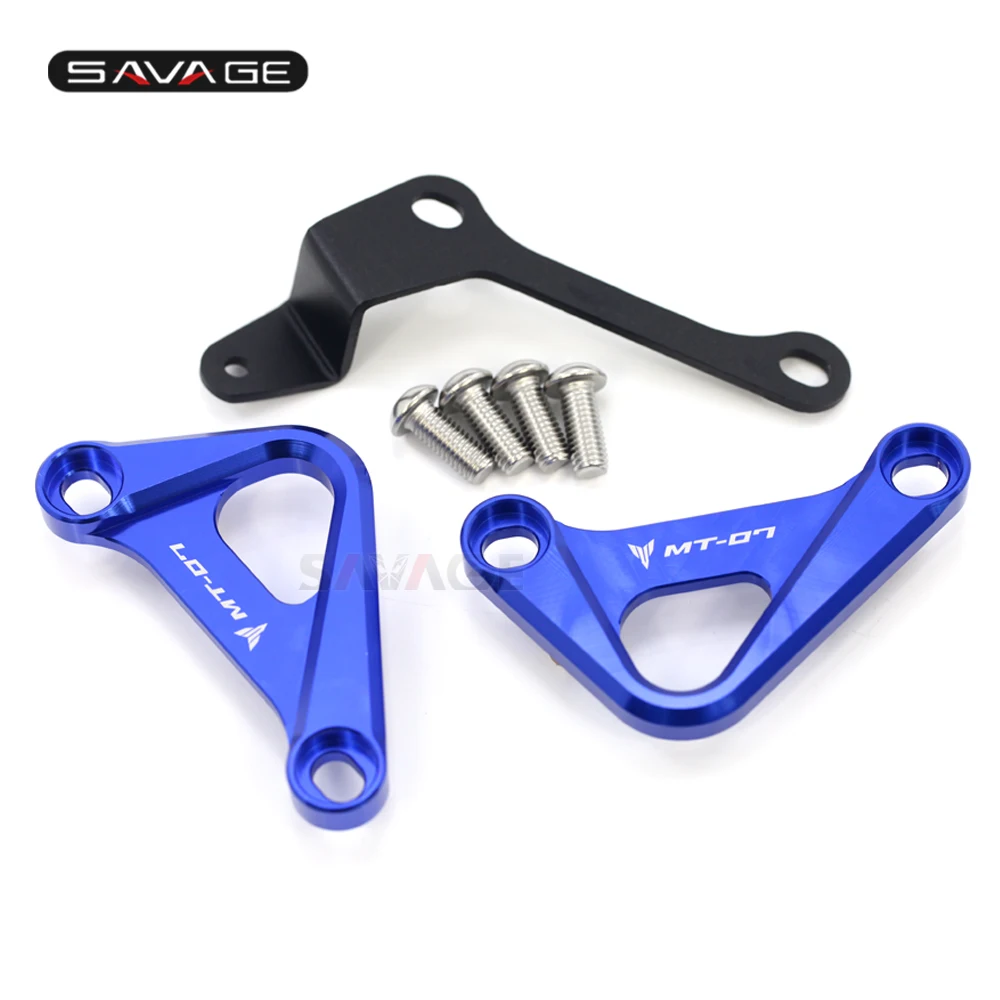 CNC задние накладки для ног YAMAHA MT 07 MT07 FZ FZ07 2014 2019 аксессуары мотоциклов с