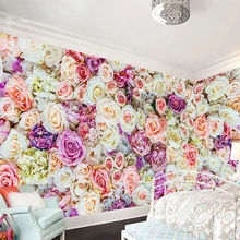 Beibehang пользовательские обои цветок морской сад цветок розы ТВ фон стены гостиной спальни украшения дома 3d обои