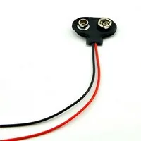 9V battery button lead wire 10cm(2)