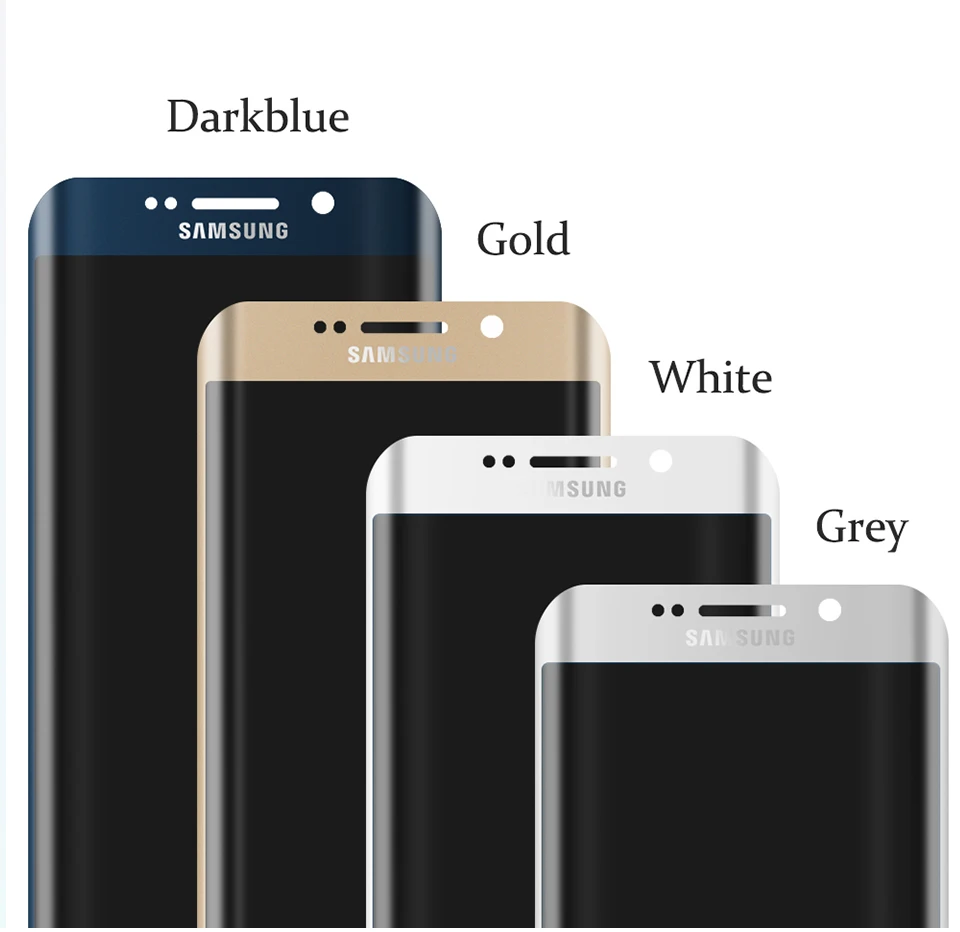 Для samsung Galaxy S6 Edge Plus G928 G928F ЖК-дисплей Дисплей Сенсорный экран в сборе для 5," samsung S6 Edge Plus ЖК-дисплей+ рамка
