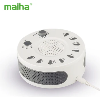 

Maiha M3 Baby Sleep Soothers Sound Machine White Noise Record Voice Sensor with 9 Soothing Sound Auto-off Timer For Home Office