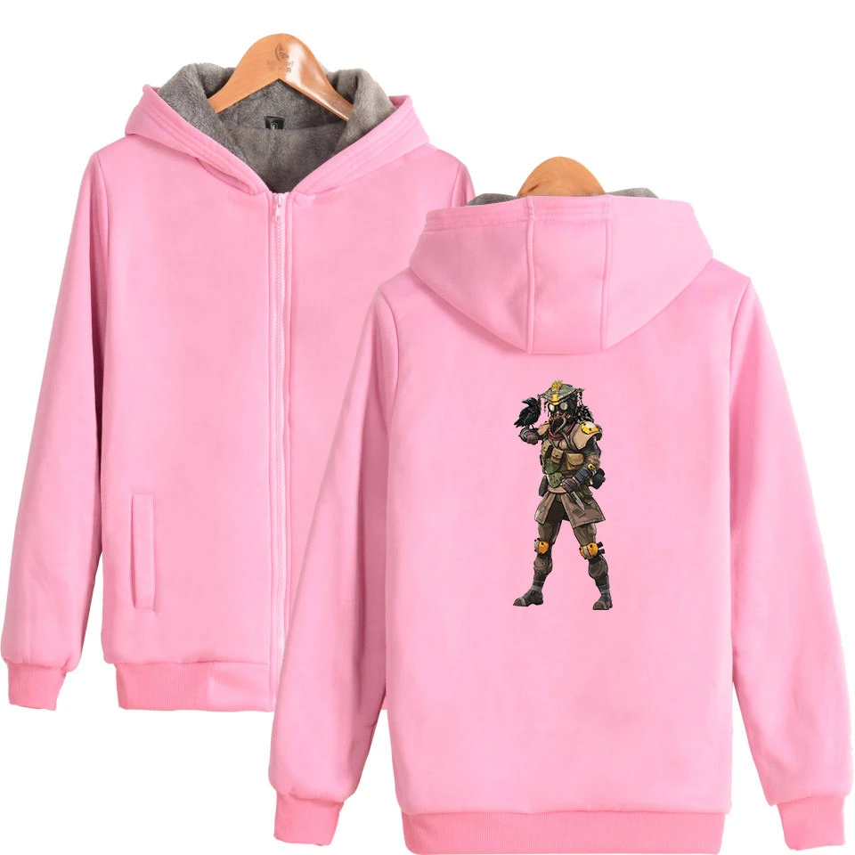 Apex Legends толстовки новые Harajuku повседневные с длинными рукавами на молнии модные