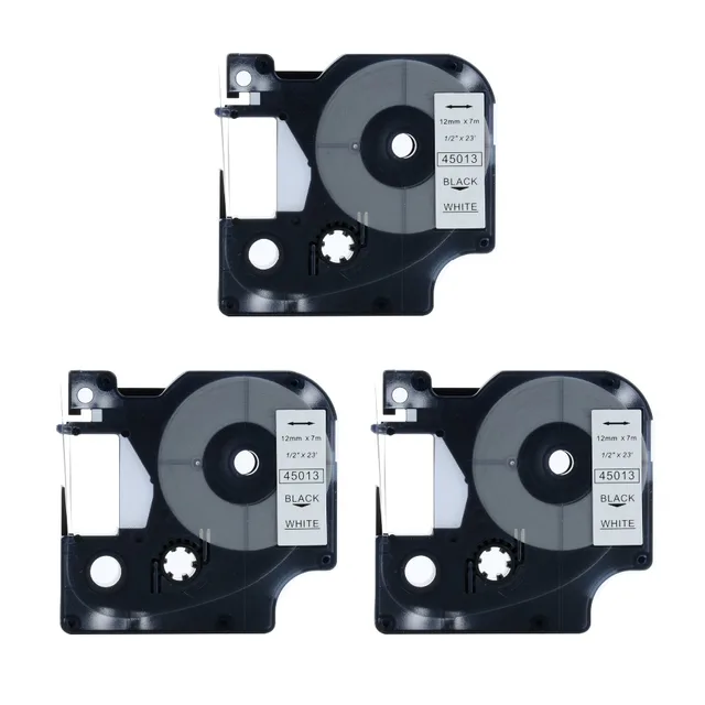 Special Offers PUTY 3PCS 45013 Compatible Dymo D1 45013 12mm*7m Black on White for Dymo Label printers Manager 160 210D 280 150 450 450D 420P Special Offers PUTY 3PCS 45013 Compatible Dymo D1 45013 12mm*7m Black on White for Dymo Label printers Manager 160 210D 280 150 450 450D 420P