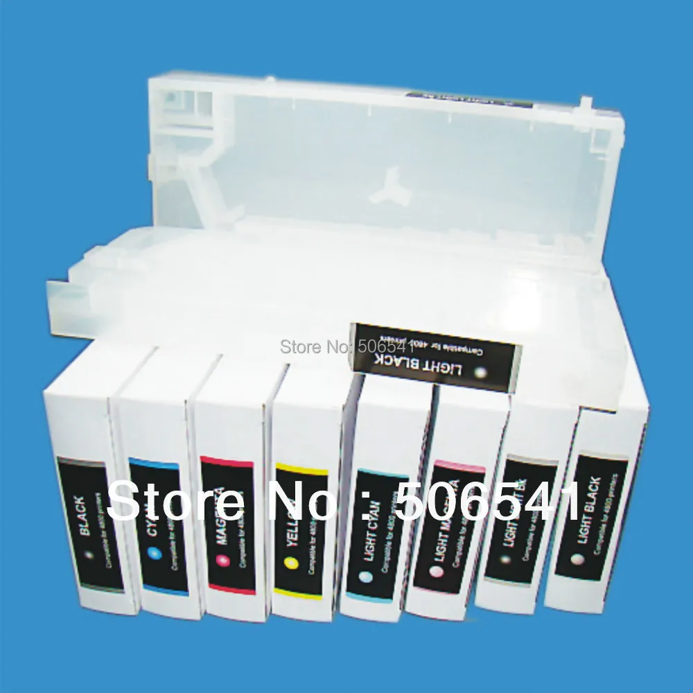 4880 refill Ink cartridge with compatible chips and chip resetter for