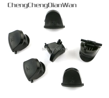 

ChengChengDianWan 100pcs/lot R2 Trigger Button R2 controller buttons Repair Parts For PS4 repair parts