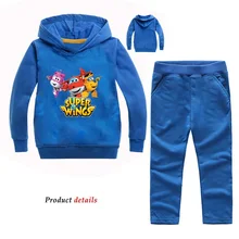 Z& Y/От 2 до 14 лет г. Осенний костюм Jett/супер Одежда с крыльями, комплект одежды для маленьких мальчиков, костюмы унисекс, пуловер, пальто спортивные костюмы, униформа