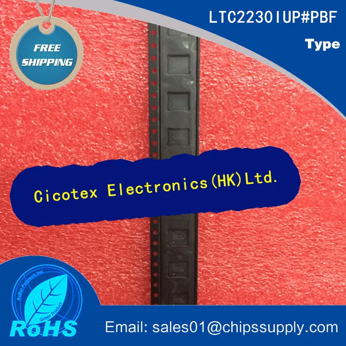

LTC2230IUP#PBF 2230 64-QFN IC ADC 10BIT 170MSPS 64-QFN