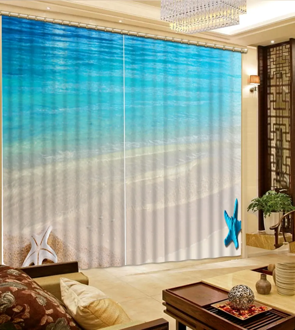 Us 74 34 58 Off Custom Blackout Curtains Surf The Beach Kitchen Window Bedroom Embroidered For Living Room In From Us 74 34 58 Off Custom Blackout Curtains Surf The Beach Kitchen Window Bedroom Embroidered For Living Room In From