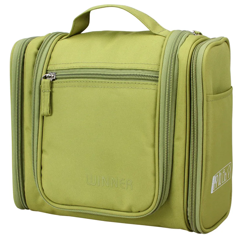 Wyqn Высококачественная багажная сумка для путешествий, комплект туалетных принадлежностей, Водонепроницаемый Косметический рюкзак, аксессуары для путешествий, косметичка для путешествий - Цвет: green
