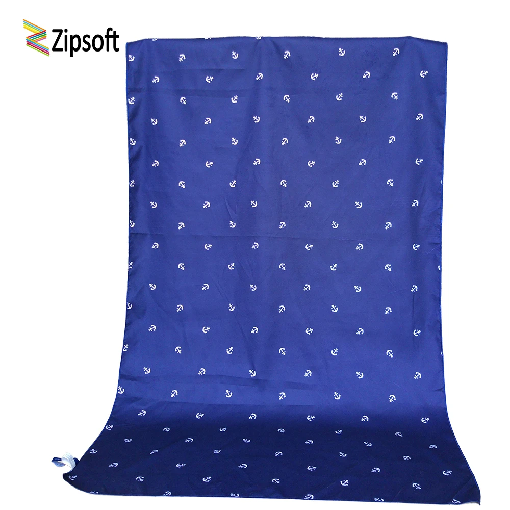 

Zipsoft Beach towel Adult Christmas gift 90*170cm Swimming travel Bath compact antibacterial quick dry water absorbent washrag