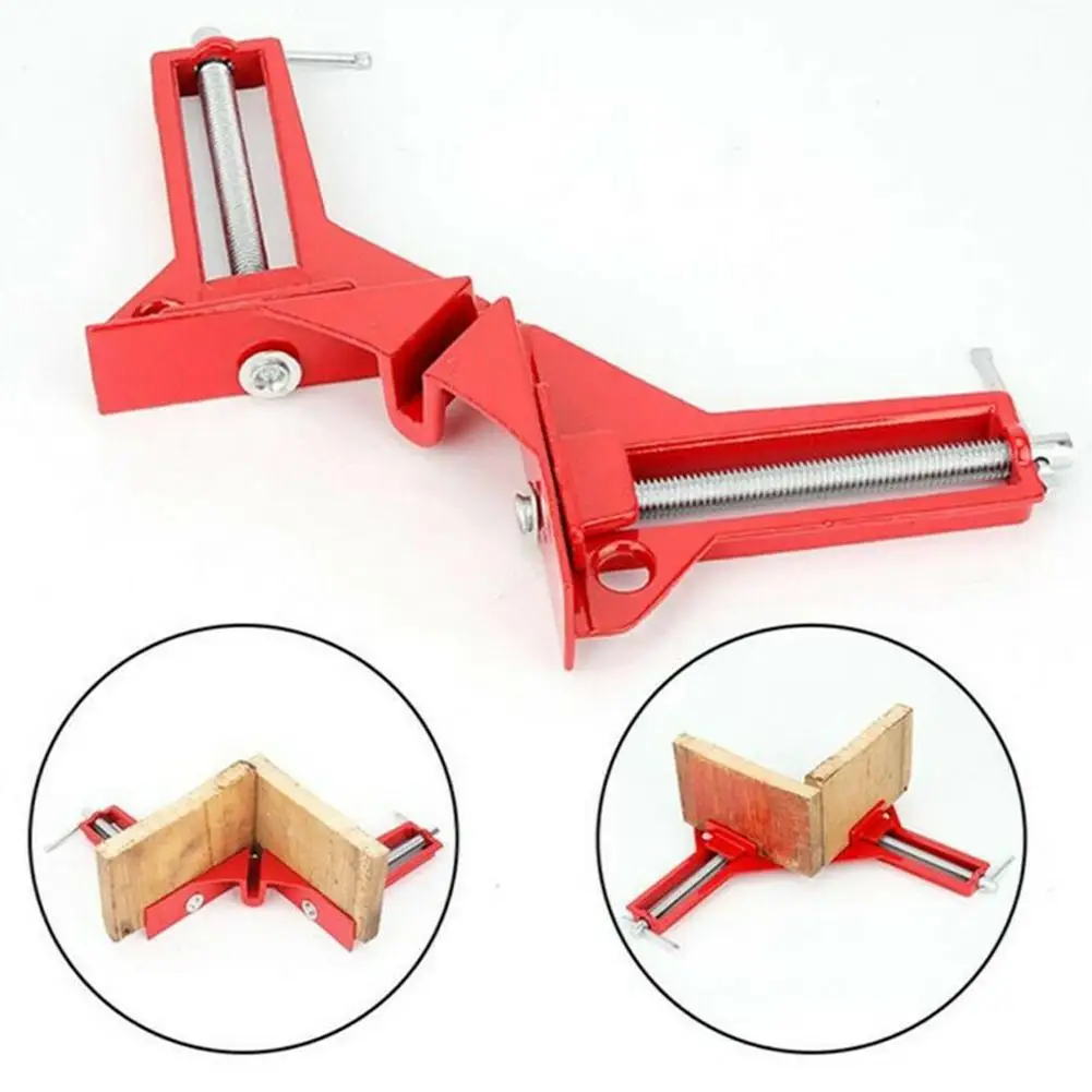 90 Degree Right Angle Clamp DIY Corner Clamps Quick Fixed Glass Wood Picture Frame Woodwork Right Angle