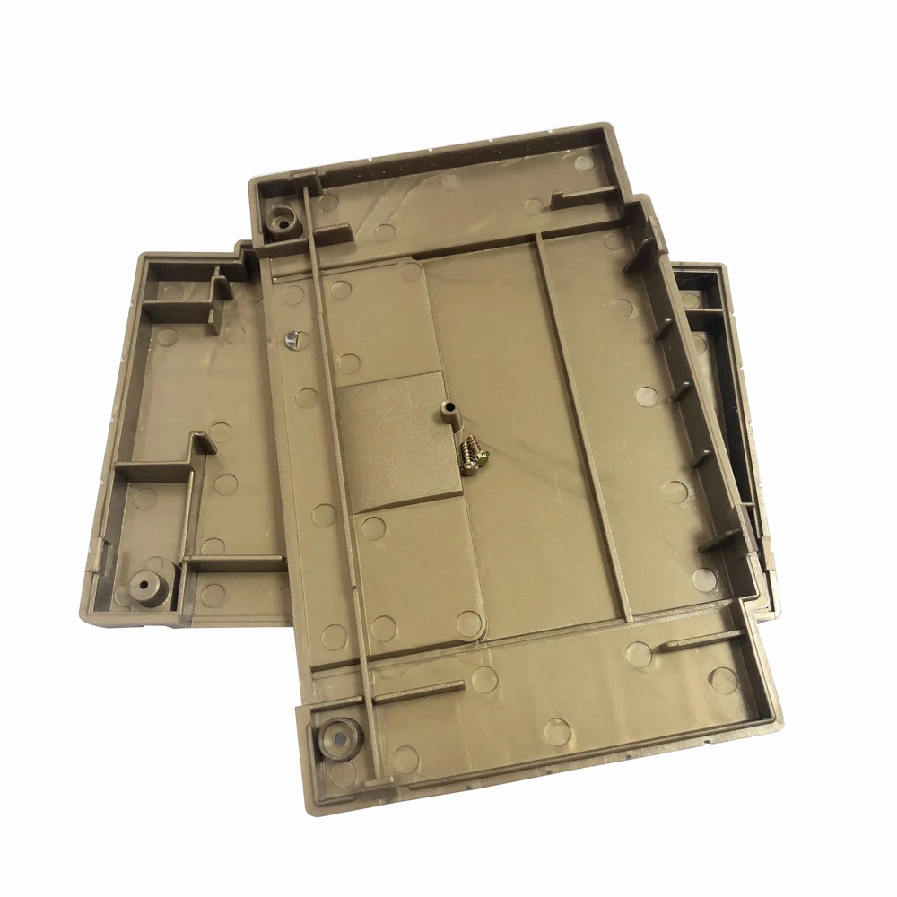 

10PCS Gold US Version Game Cartridge Replacement Plastic card Shell With Two Screw For Ntd For S-N-E-S game Console