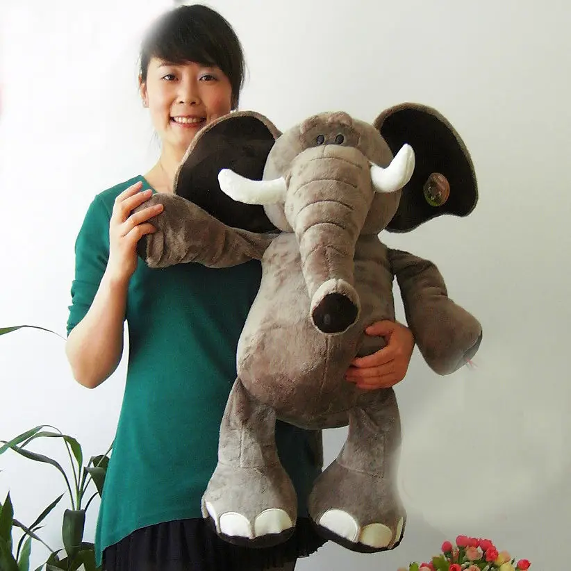 

Very Nice Soft 85cm(33") Elephant Stuffed Animal Plush Soft Toy Cute Toy Doll Kids Birthday Gift